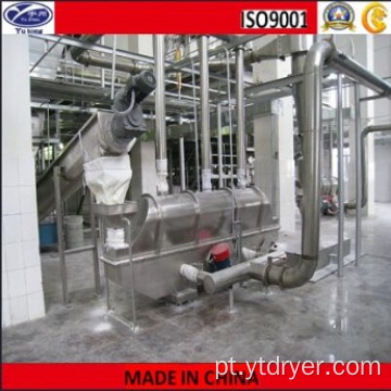 Máquina de secagem de leito fluidizado vibratório de sulfato de alumínio